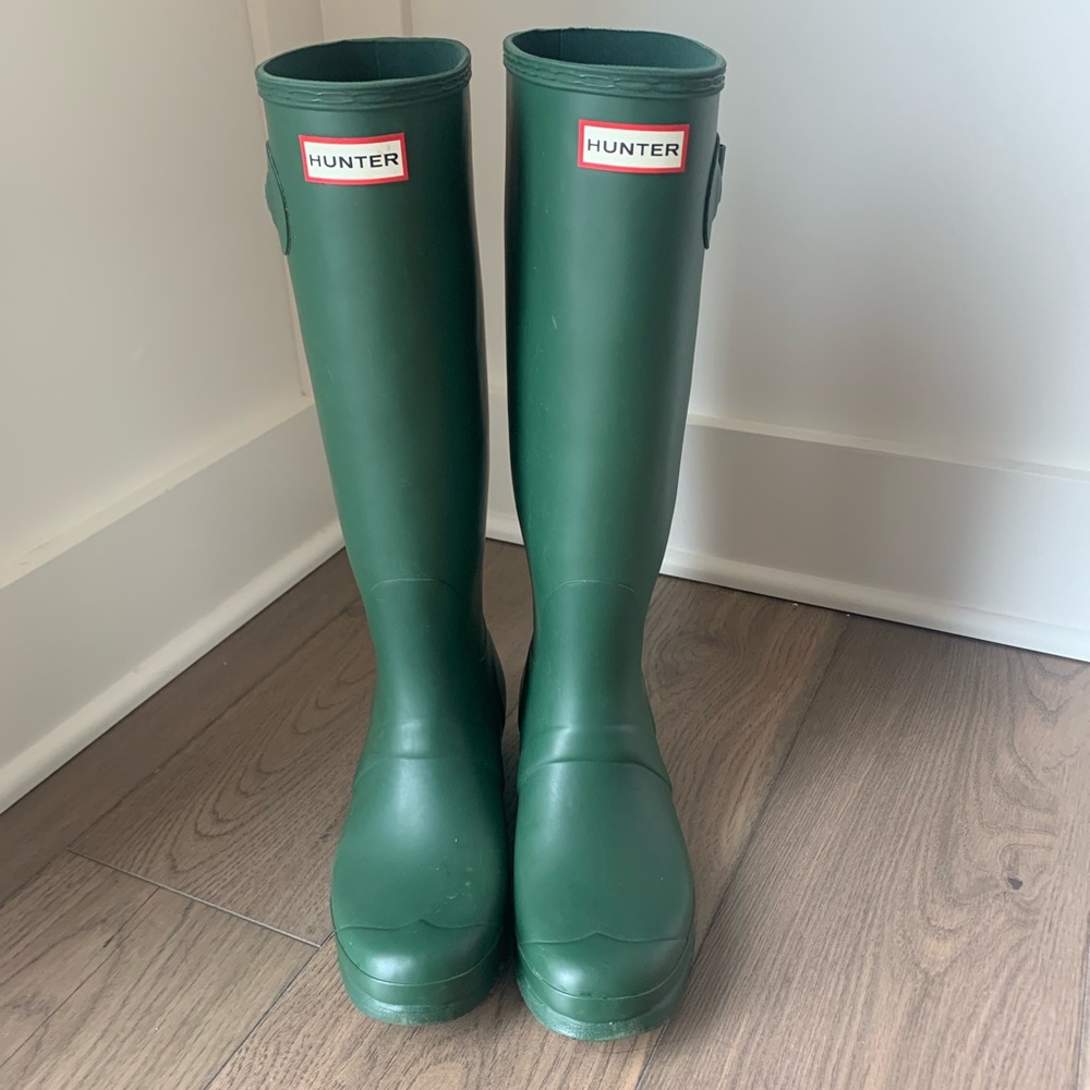 Hunter Women's Tall Adjustable Rain Boots